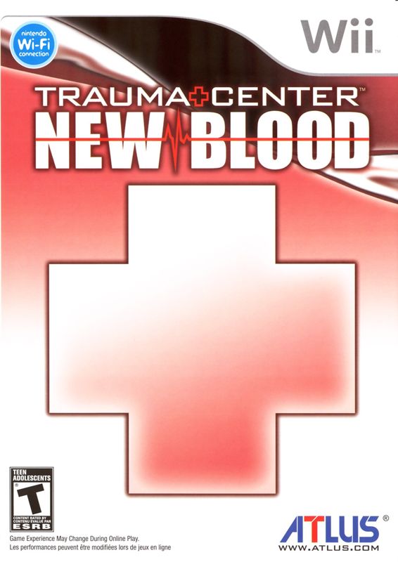 Trauma Center: New Blood box art for Wii
